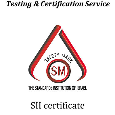 comprar Israel SII Pruebas y certificación Marca de certificación SII online manufacture