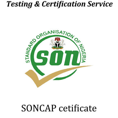 comprar Nigeria Certificado SONCAP Organización de normas de certificación de Nigeria Evaluación de la conformidad online manufacture
