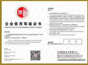 comprar Clasificación crediticia de las empresas Certificado esencial para el desarrollo social y económico online manufacture