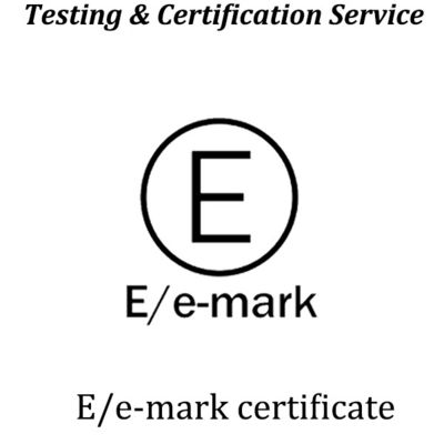 Aprobación de la certificación europea E-MARK ECE R10 ECE Vehículos y componentes de vehículos