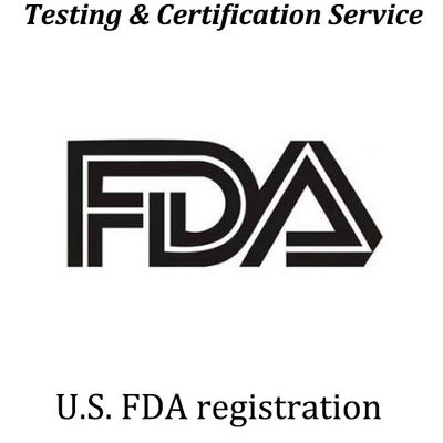 Certificado de aprobación de la FDA de los Estados Unidos Administración de Alimentos y Medicamentos Clase II o III Dispositivos médicos Cosméticos Necesidades diarias