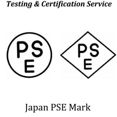 Certificación PSE Certificación obligatoria de seguridad en Japón Diamante PSE redondo