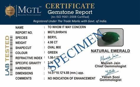 Certificación de GEMS; ¿Qué es la certificación de GEMS?