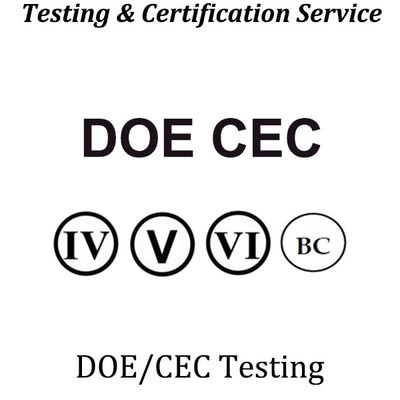 Certificación CEC;Método de prueba de certificación CEC Introducción;