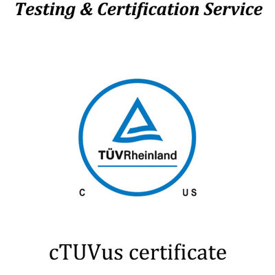 Rhine cTUVus Certificación;La marca cTUVus demuestra que el producto cumple con los requisitos de los mercados de EE.UU. y Canadá