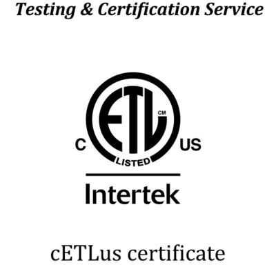 Certificación ETL estadounidense La diferencia entre las señales de seguridad ETL y UL cTUVus UL norteamericana